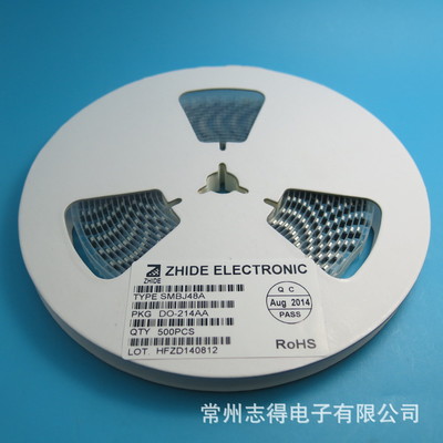 【SMBJ48A瞬態(tài)抑制二極管貼片TVS正品ZHIDE志得原廠現(xiàn)貨制造商15+】價(jià)格,廠家,圖片,其他二極管,常州志得電子-